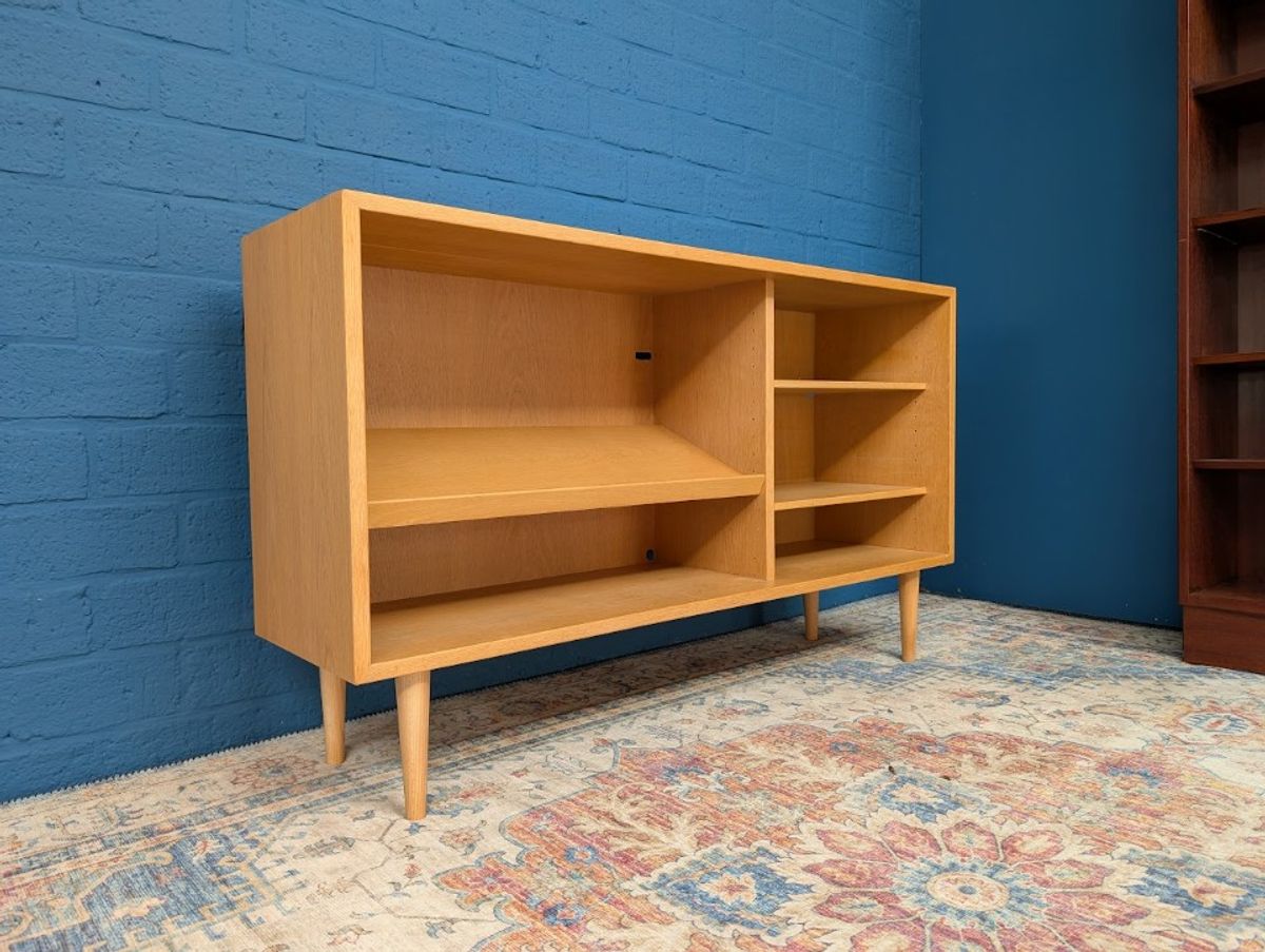 Vintage Boekenkast Met Tijdschrift Gedeelte, Jaren 60 image 10