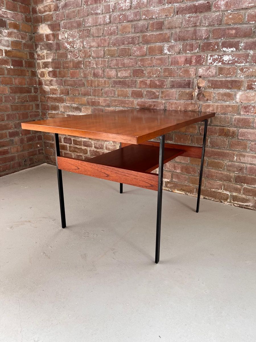 Vintage Houten Bijzettafel, Tafel, Audiomeubel image 8