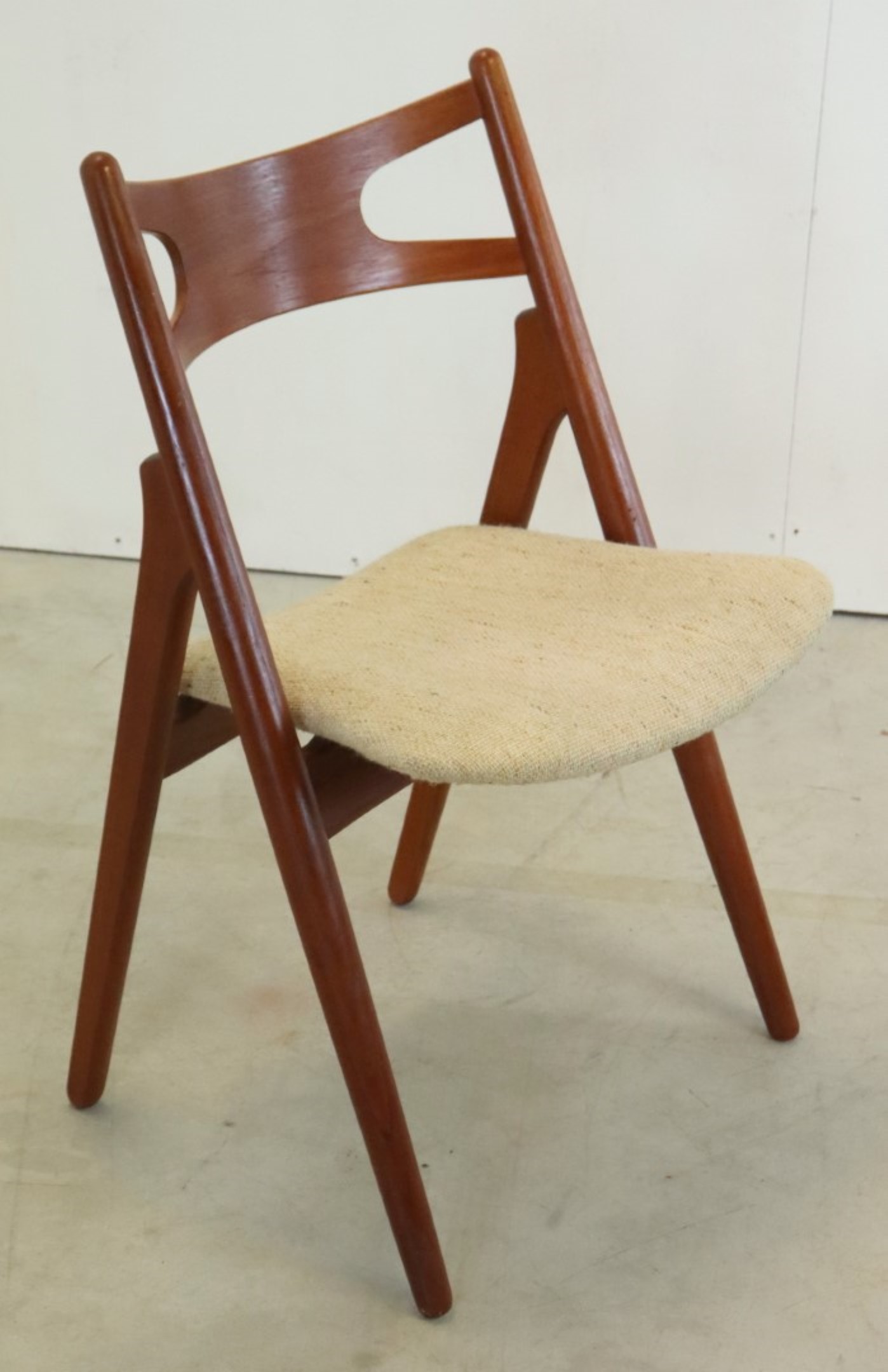 Set 6 Hans Wegner Carl Hansen Ch29 Stoelen Vintage Deens Sawbuck image 5