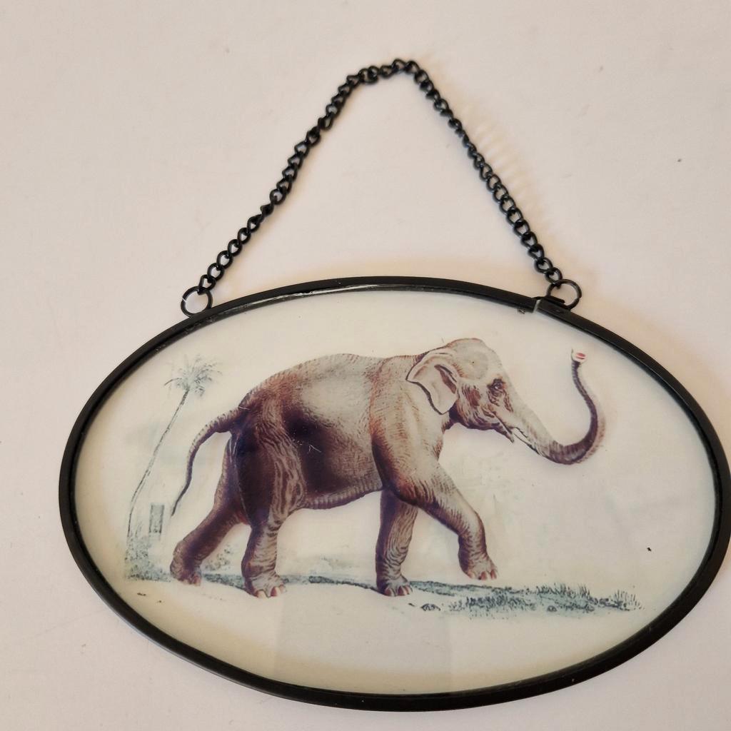 Glas In Lood Stijl Hanger Raamhanger Met Olifant image 5