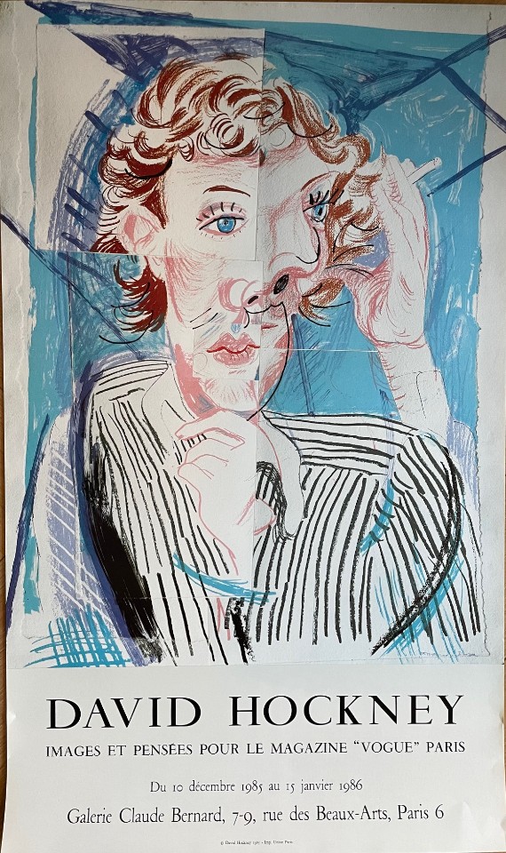 David Hockney, Images Et Pensées Pour Le Magazine "Vogue" Paris image 2