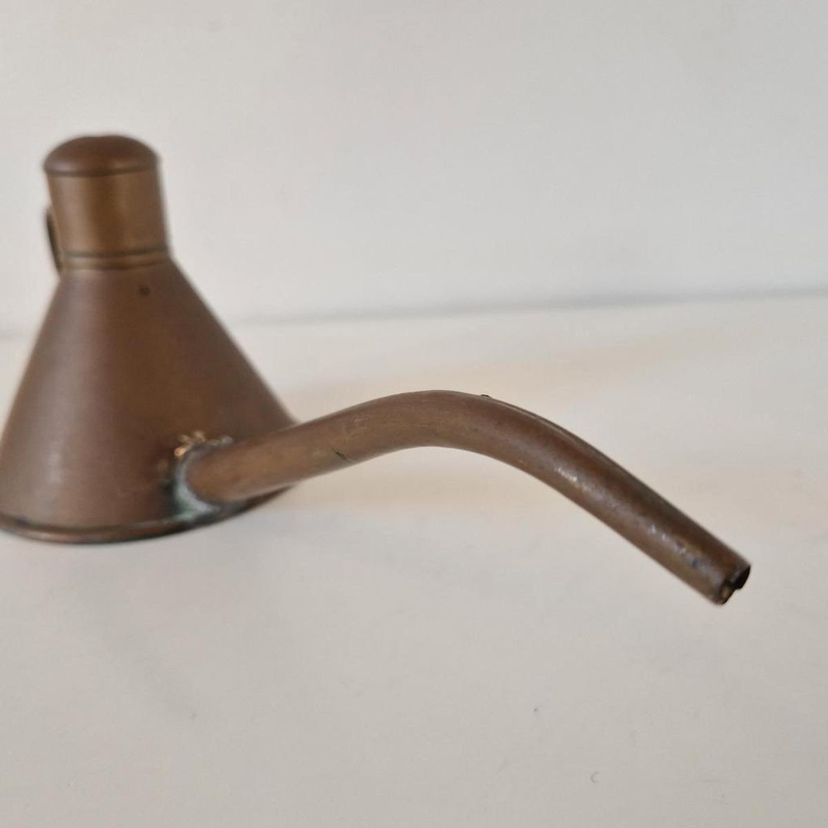 Oud Koperen Kannetje Oliekan Gieter image 5