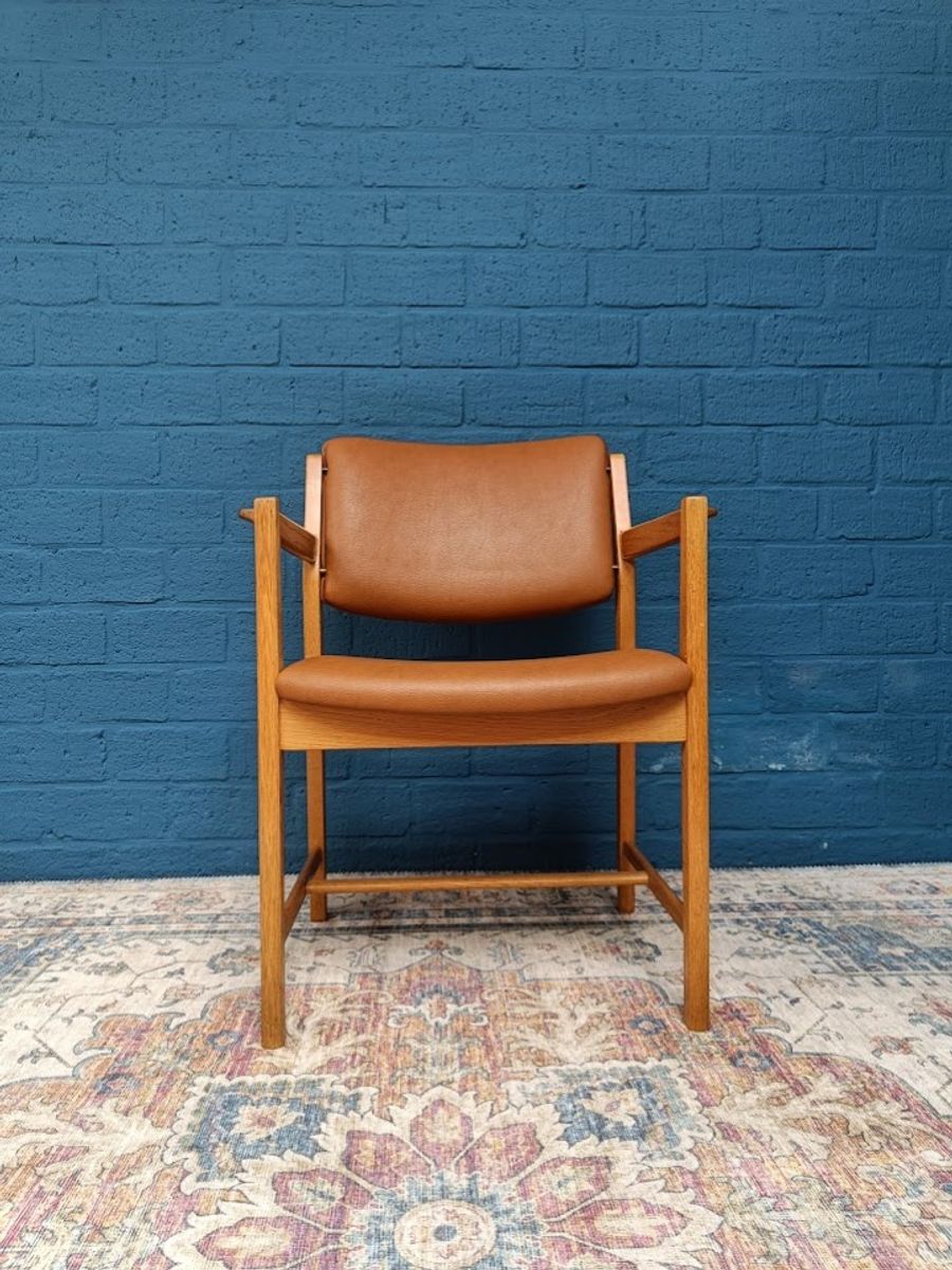 Vintage Fauteuil Bureaustoel, Jaren '60, Zweeds Design image 10