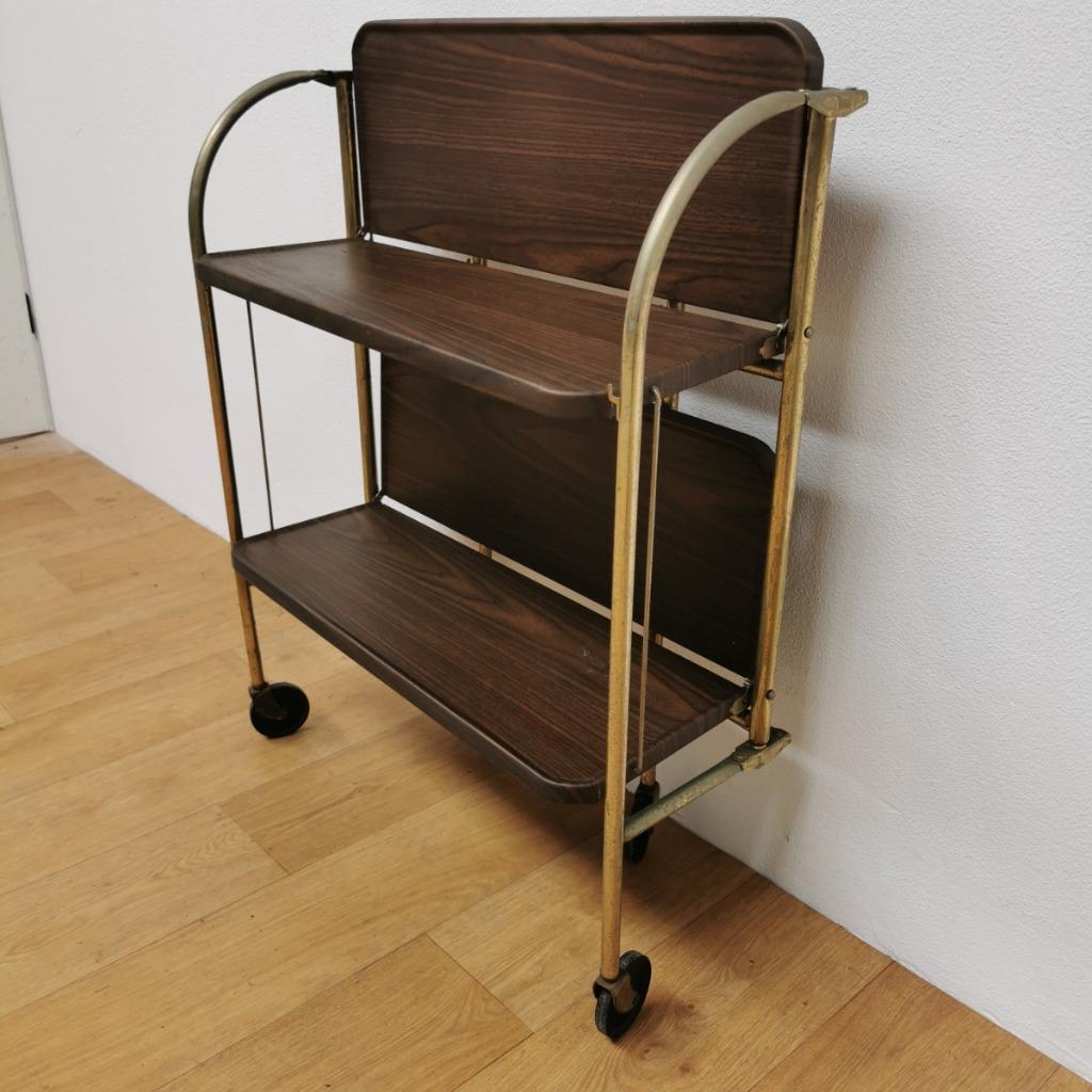 Opvouwbare Barcart Drankenkar Trolley Serveerwagentje image 17