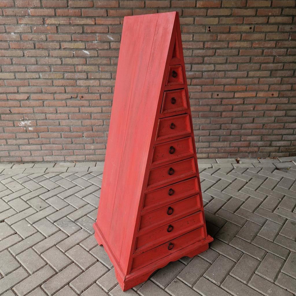 Vintage Ladekast 3 Hoek Kast Boho Kast Jaren 90 image 6