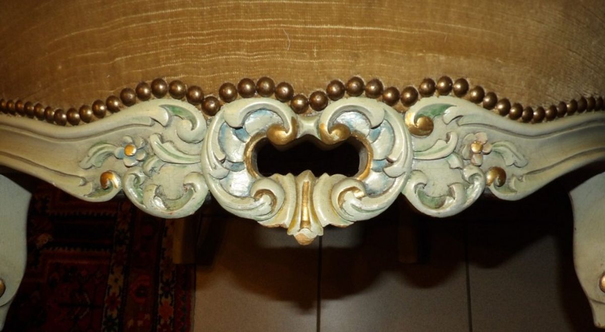 Paar Barok Fauteuils image 7