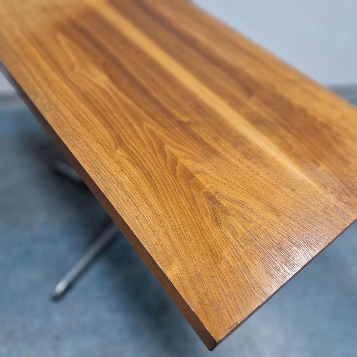 60's Vintage Draaibare Bijzettafel Tv Kastje Audio Meubel image 13
