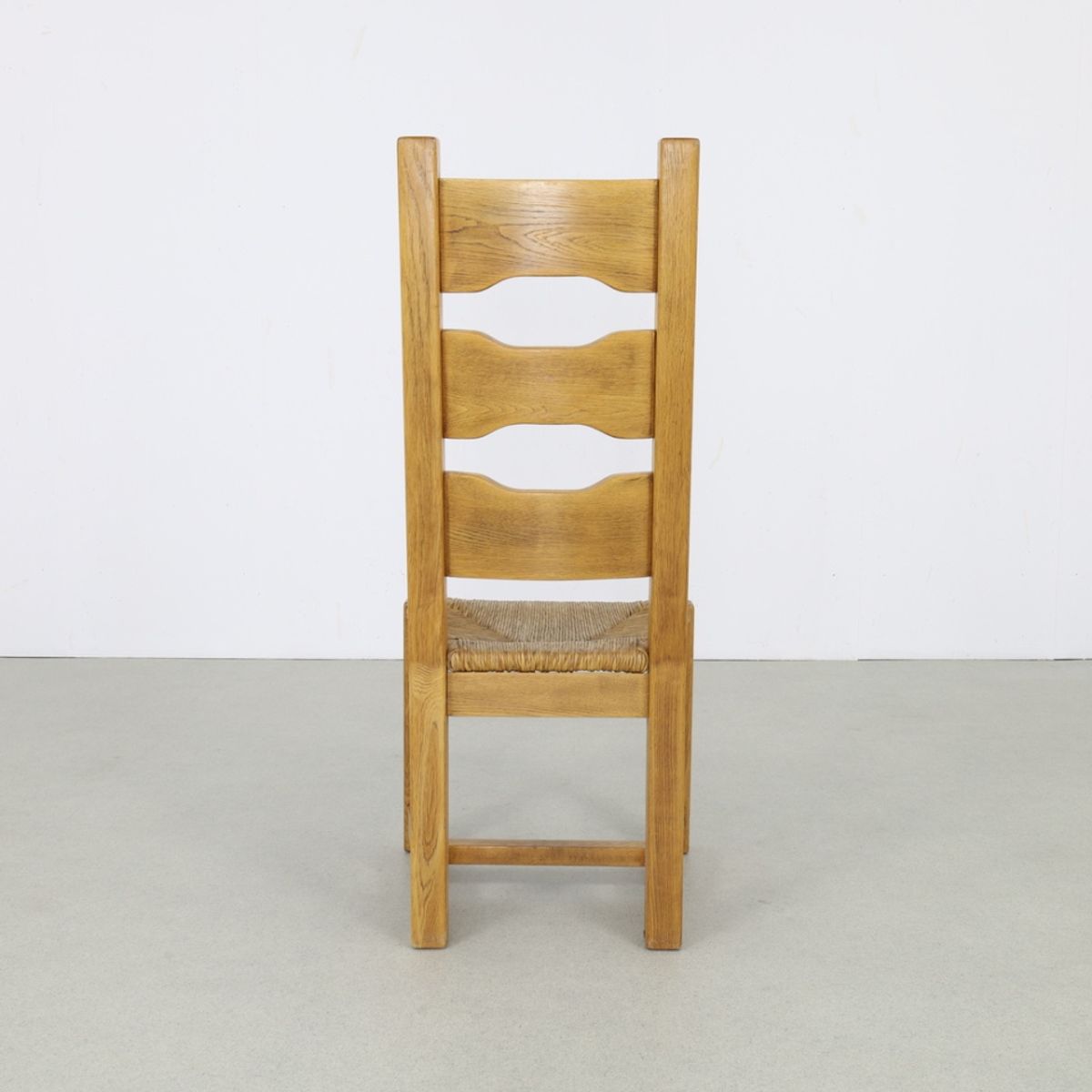 4x Vintage Eetkamerstoelen Brutalist 1970s image 7