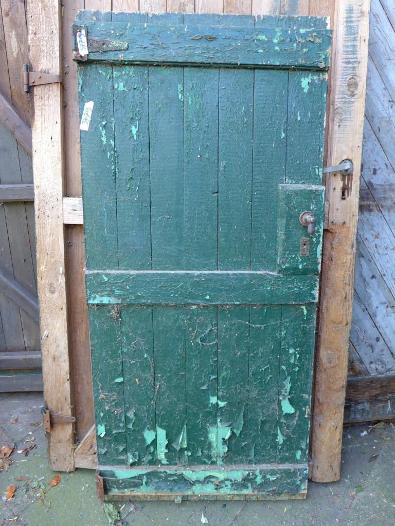 Hardhouten Achterdeur Met Dubbelglas image 6