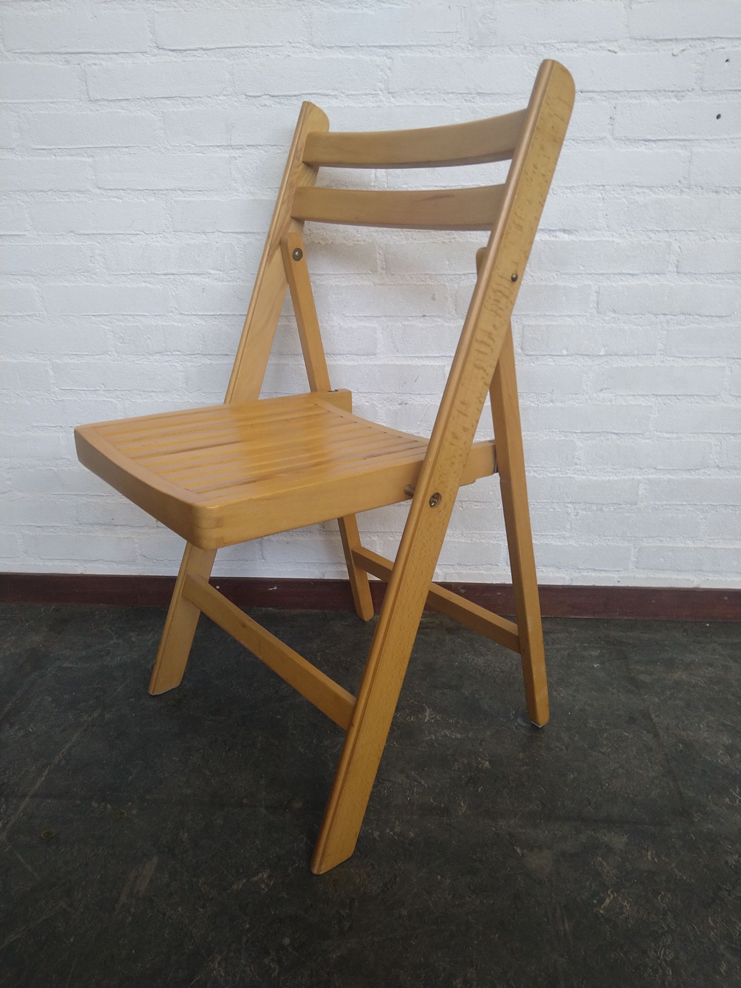 4x Klapstoelen Van Ctc In Beukenhout image 4