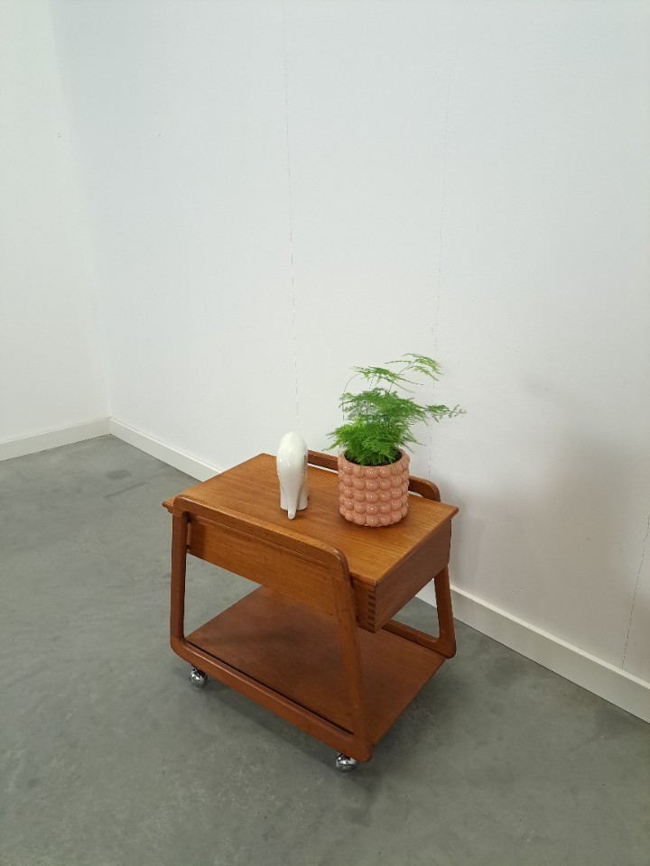 Teak Denmark Sika Mobler Trolley image 7