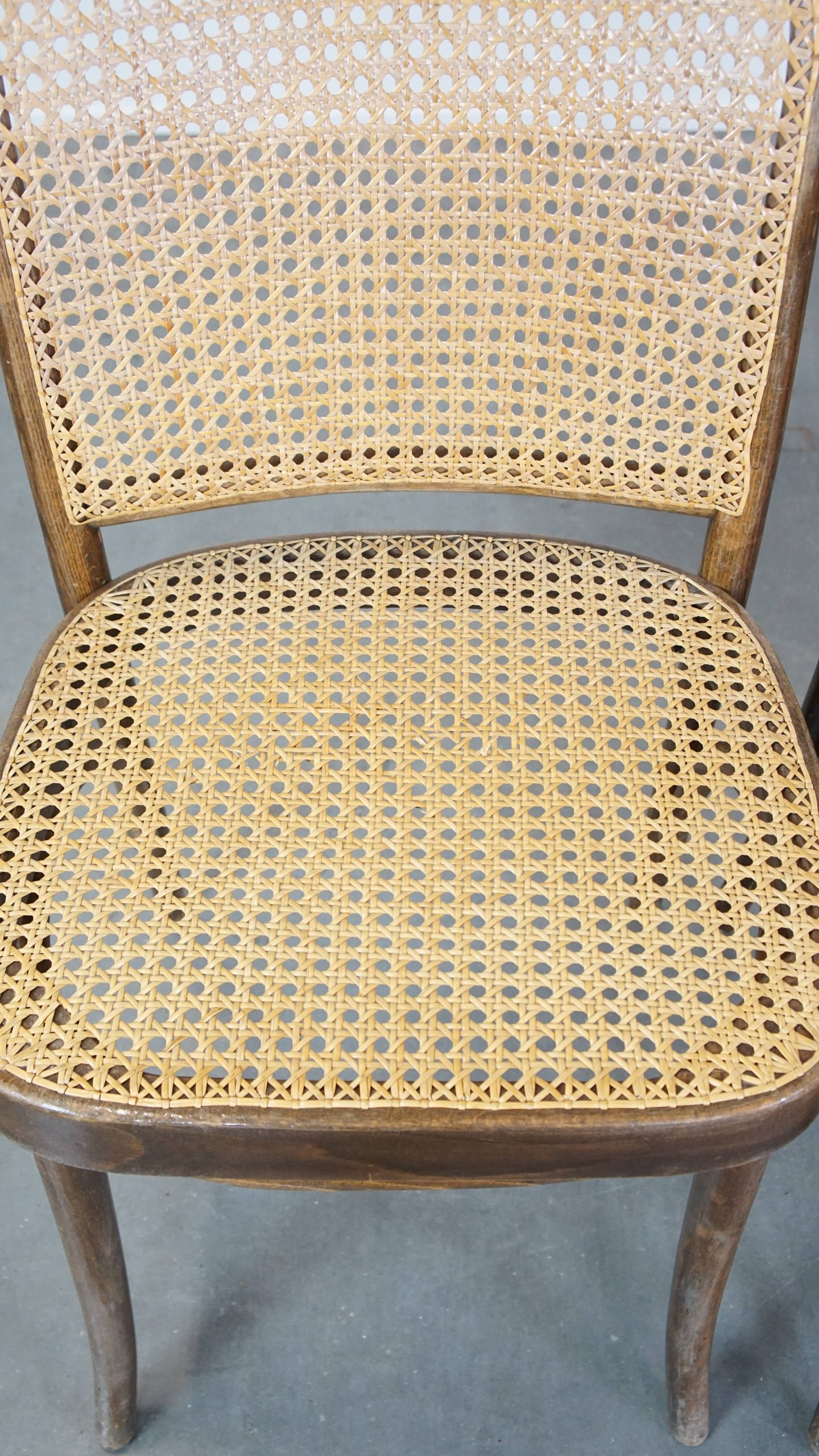 Set Van 2 Design Bistro Stoelen Model 811 Voor Fmg Ontworpen Door Josef Hoffmann image 6
