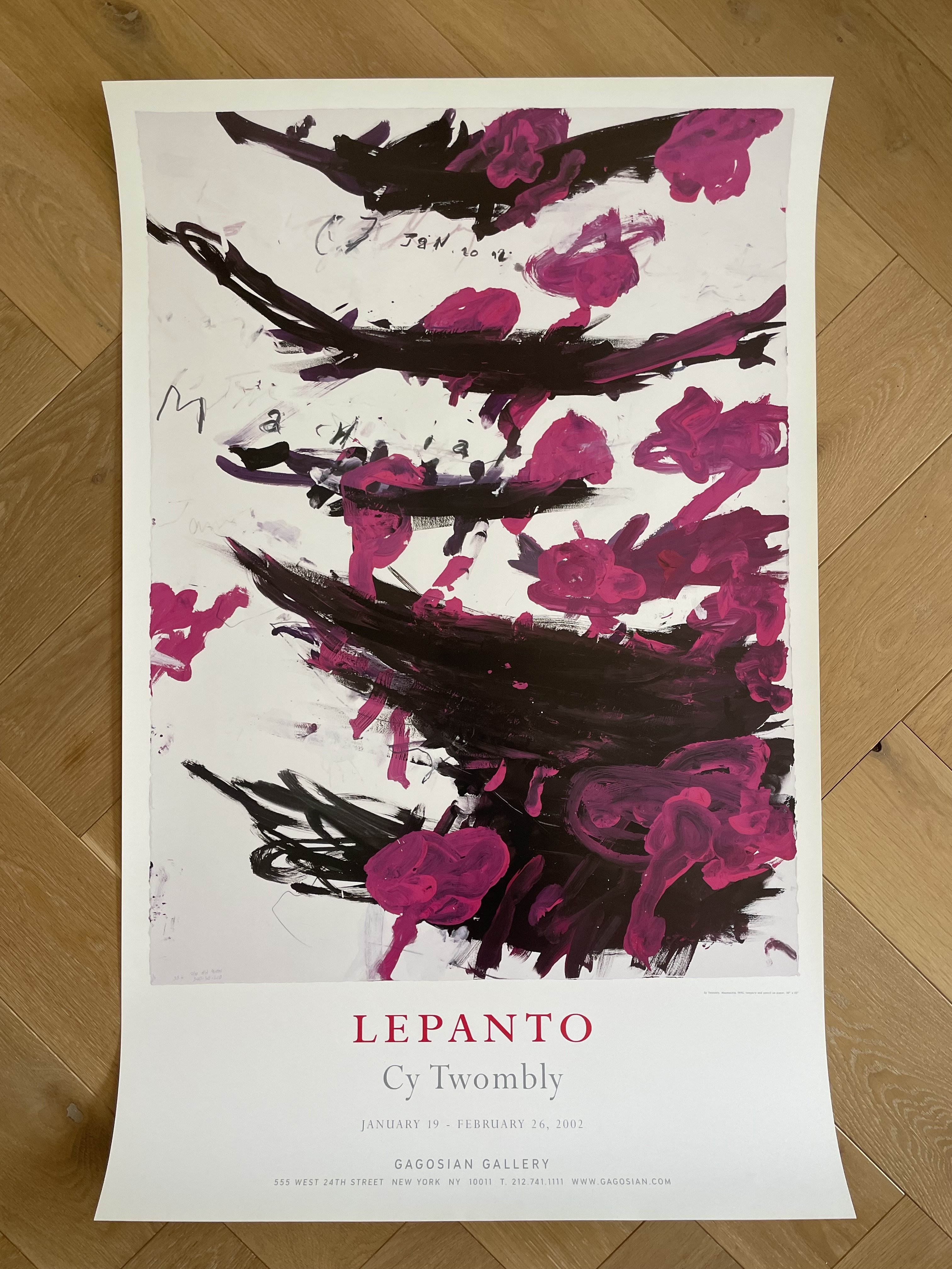 Cy Twombly, Naumackia, 1992, Printed In Usa image 2