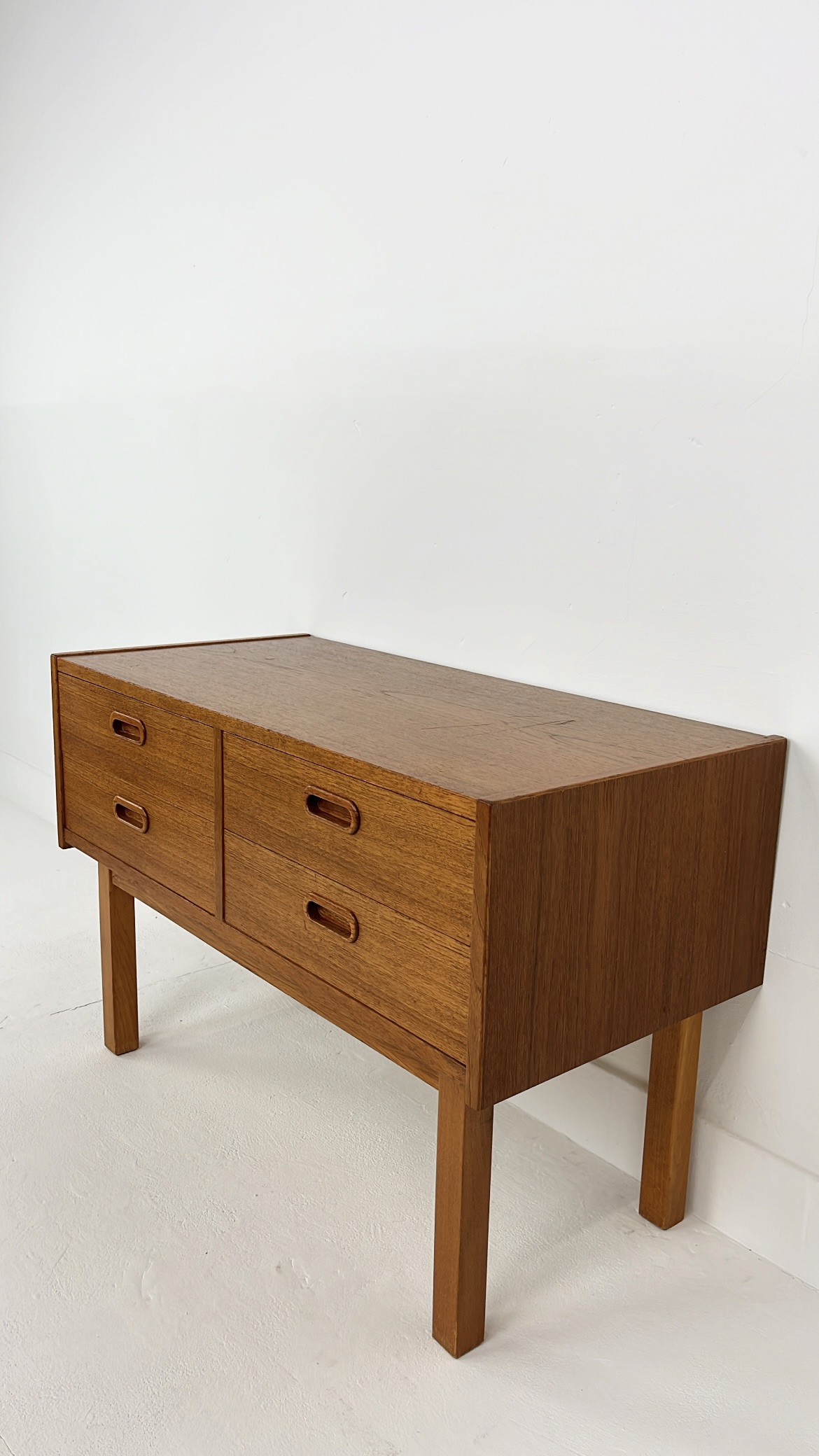 Scandinavisch Vintage Teak Fineren Ladekast Renal image 6