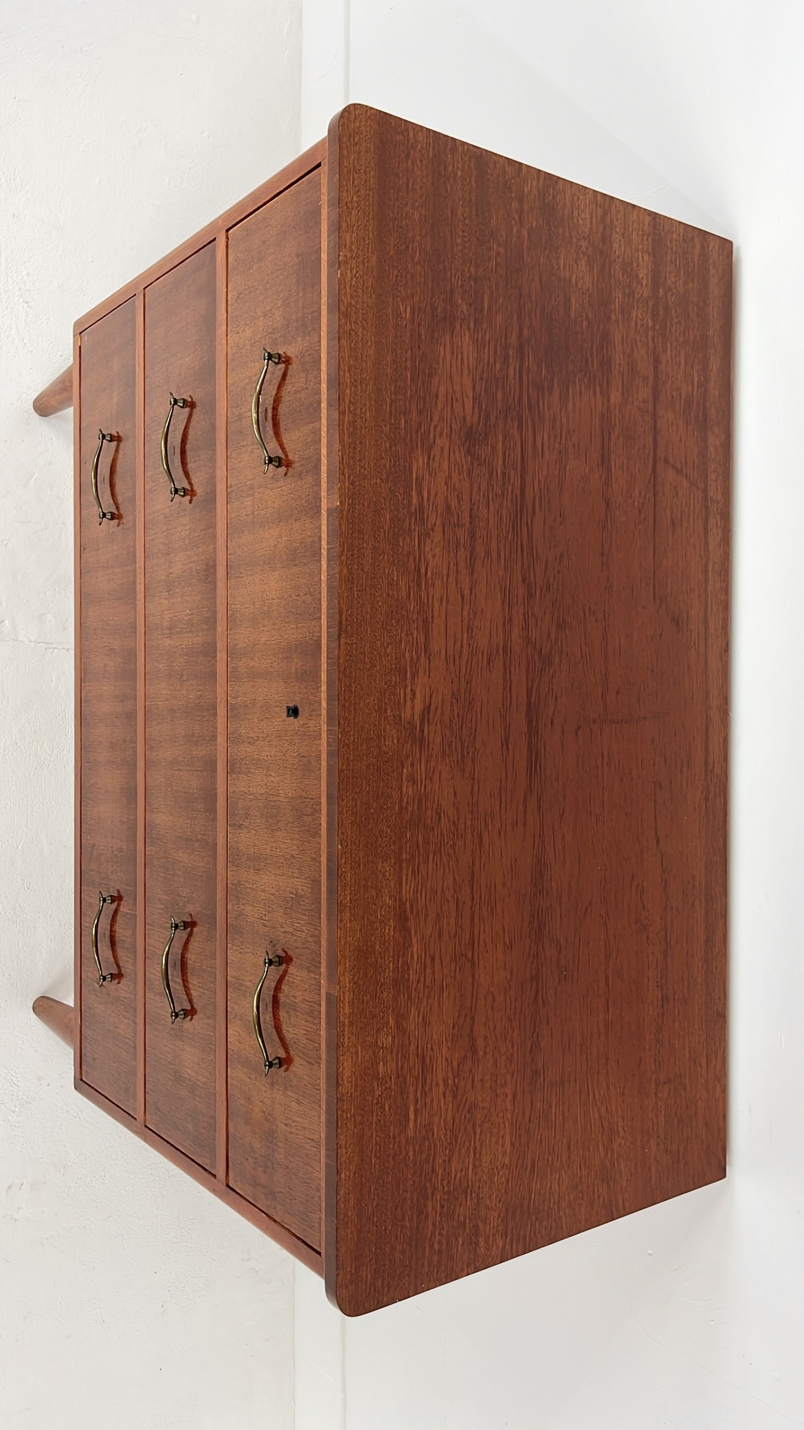 Scandinavisch Vintage Teak Fineren Ladekast Killafors image 9