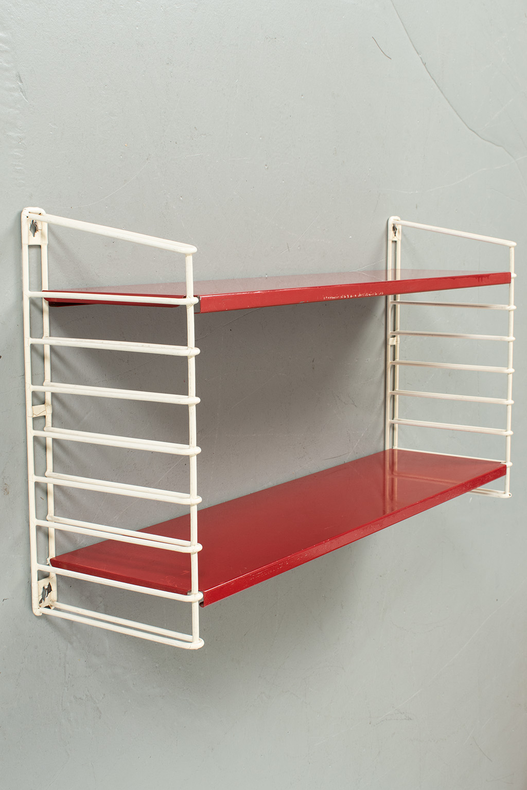 Modulair Wandrekje Met Rode Planken 71235 image 5