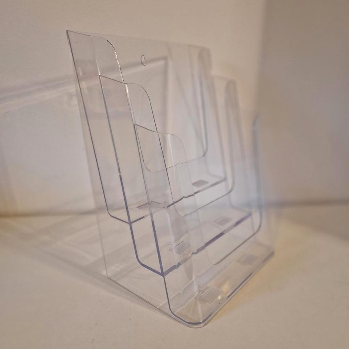 Plexiglas Wand Lectuurbak Wandrekje Wandrek A4 Houder image 4