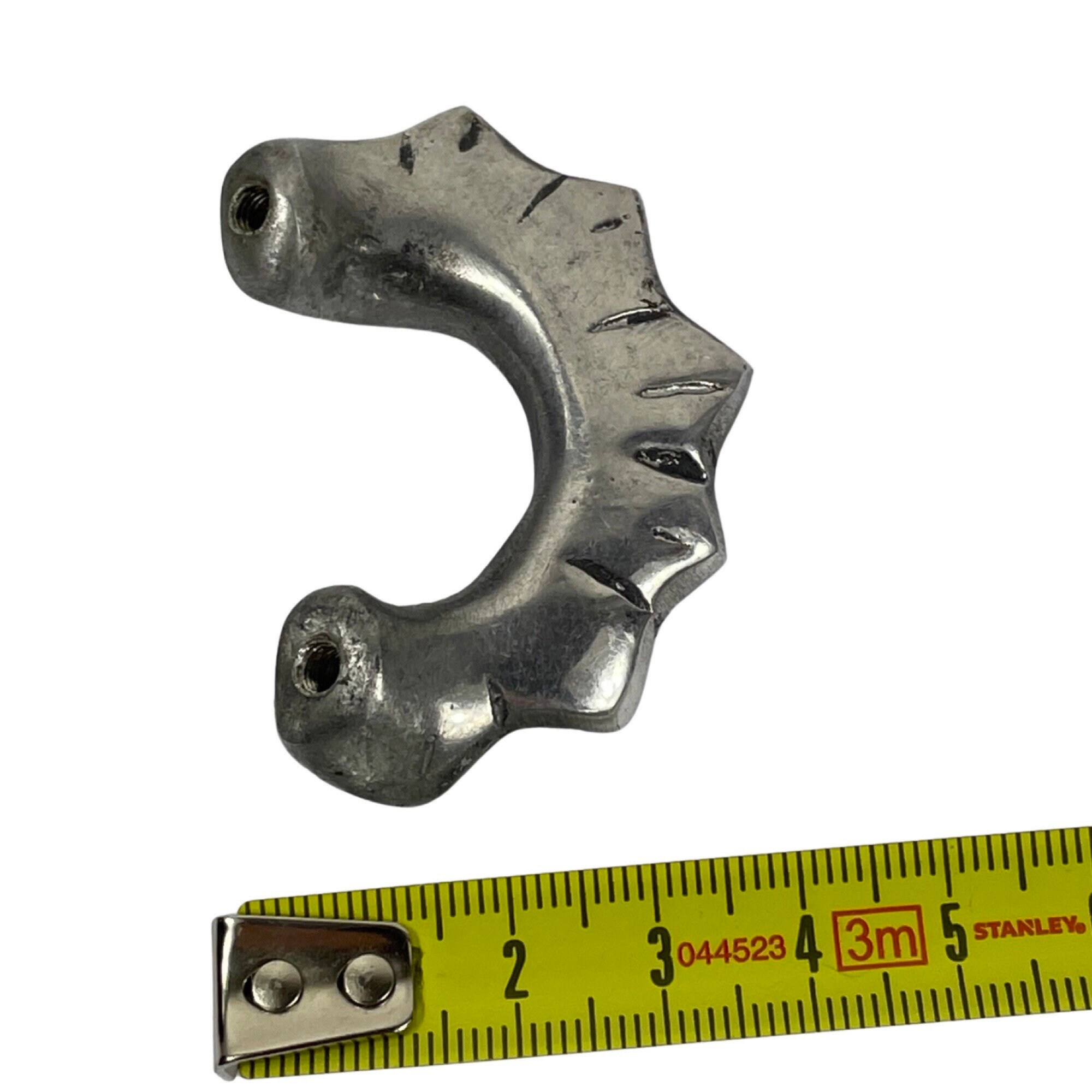 Handmade - Brutalist Style Drawer / Door Pull Or Handle - Casted Aluminum (New Old Stock) - Made image 7