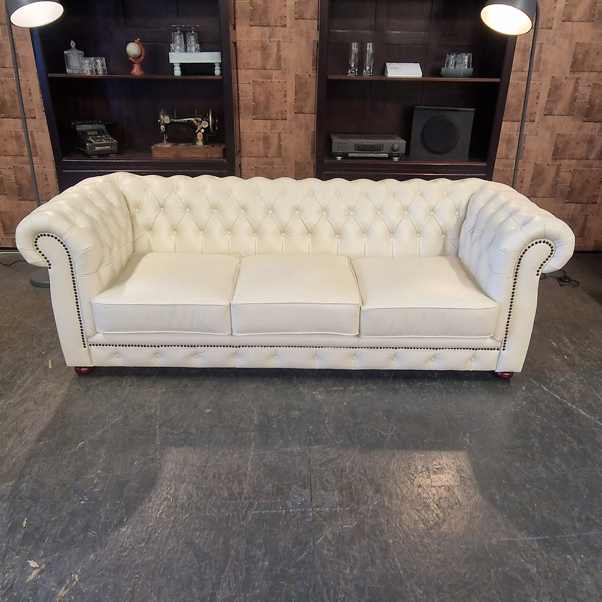 Chesterfield Cresswell Set 1 + 2 + 3--zits - French White image 4