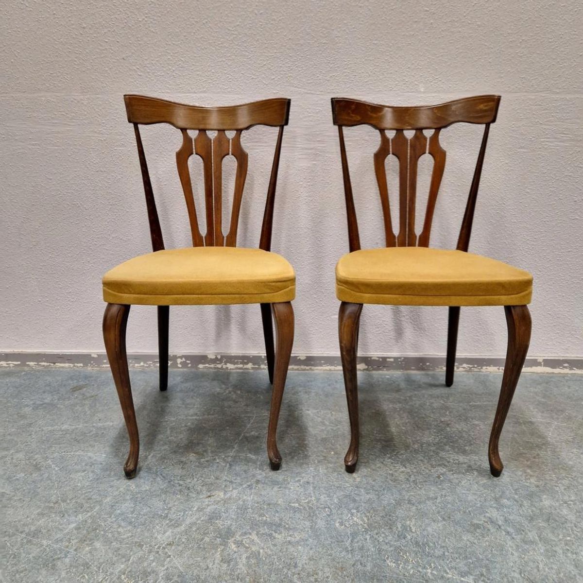 2 Vintage Stoelen Stevens Jaren 50 Klassieke Stoelen image 3