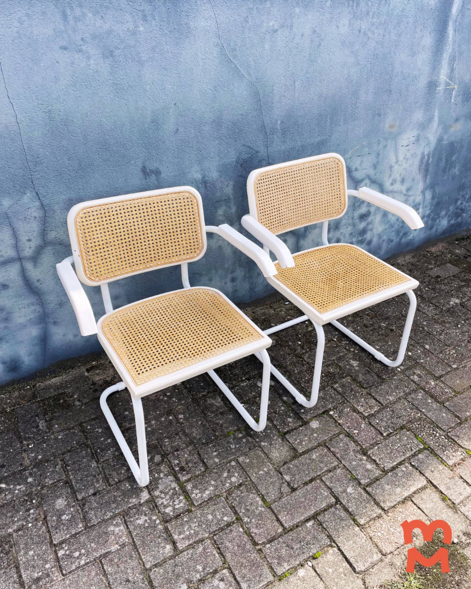 Vintage Thonet Eetkamerstoelen (2 Stuks) image 2