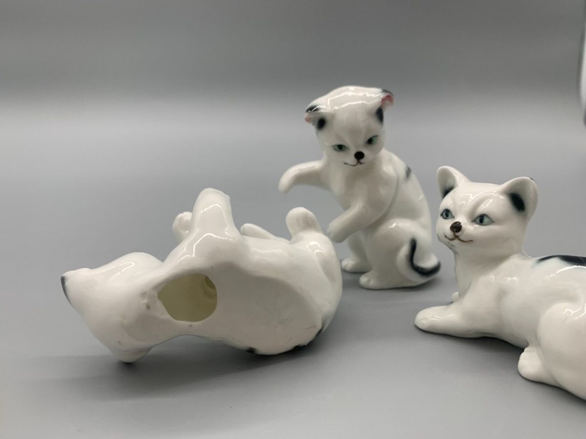 Decoratie Set Katjes Bone China 3 Stuks image 6