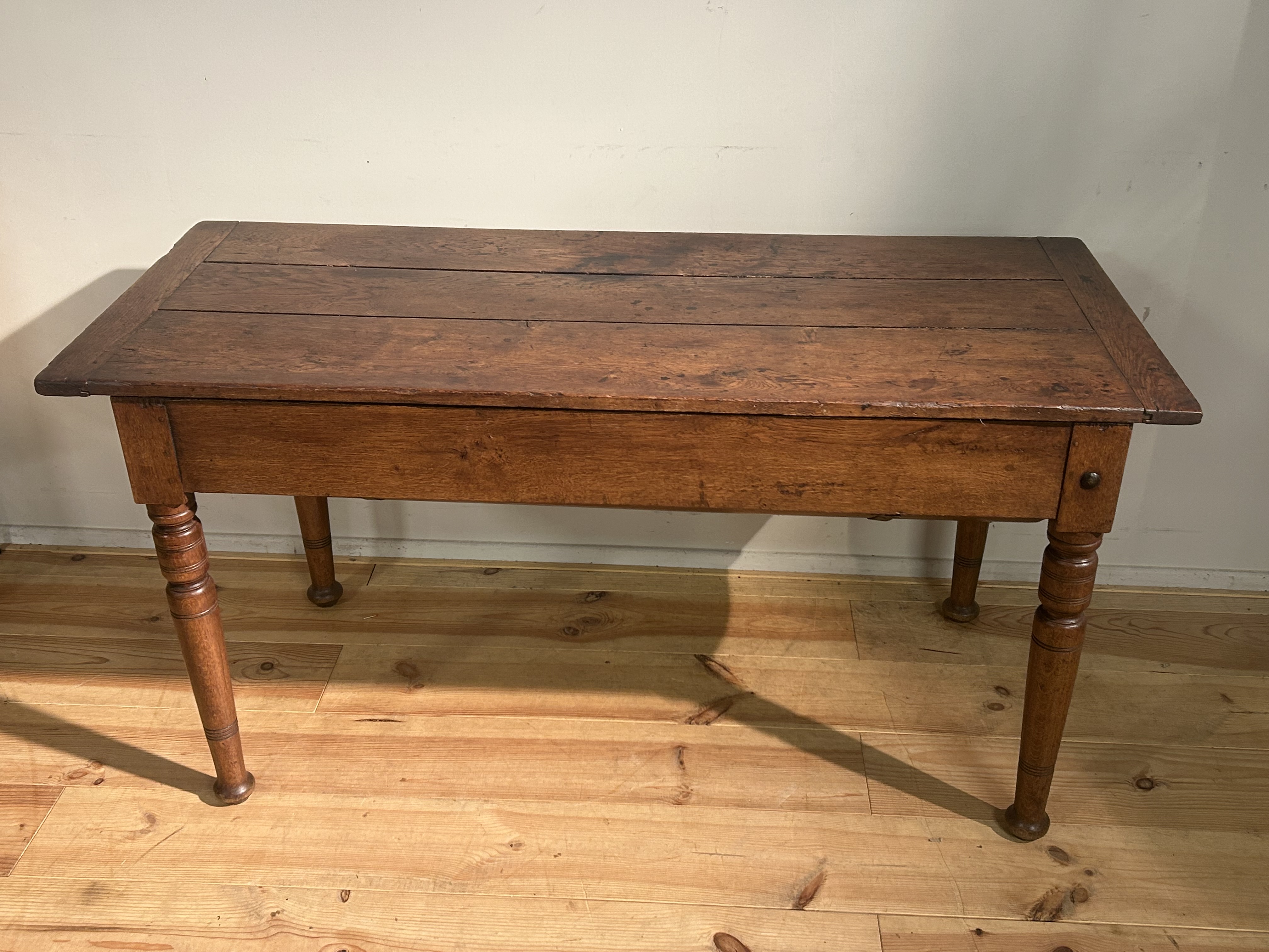 Antieke Petrin Tafel In Eikenhout Circa 1850 image 4