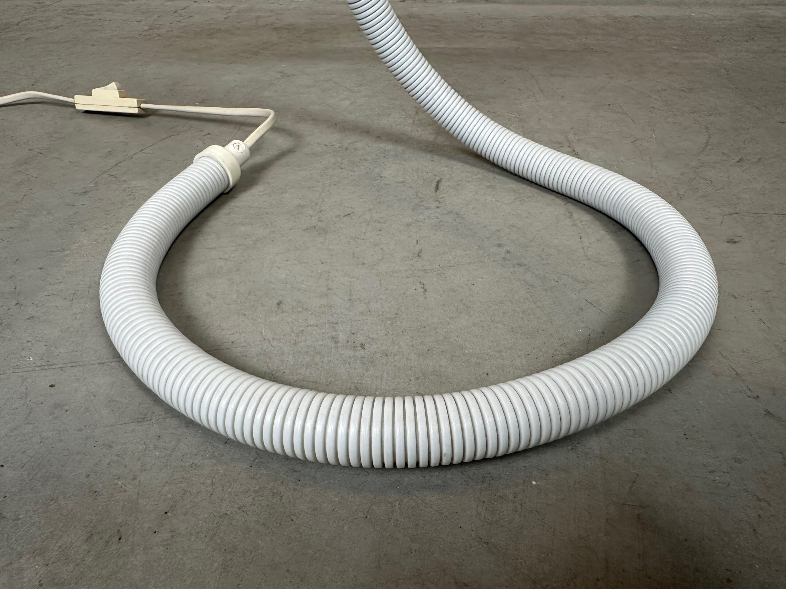 Vintage ‘snake’ Lamp – Wit image 7