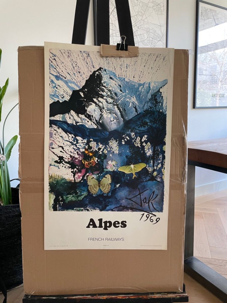Salvador Dali (1904-1989), Chemins De Fer Francais (alpes), 1969 image 12
