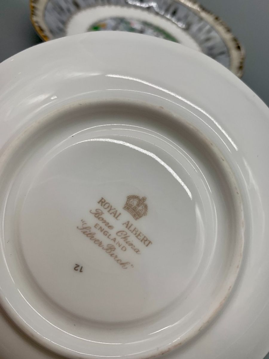 Set Royal Albert Silver Birch Dames En Heren Kop En Schotel image 8