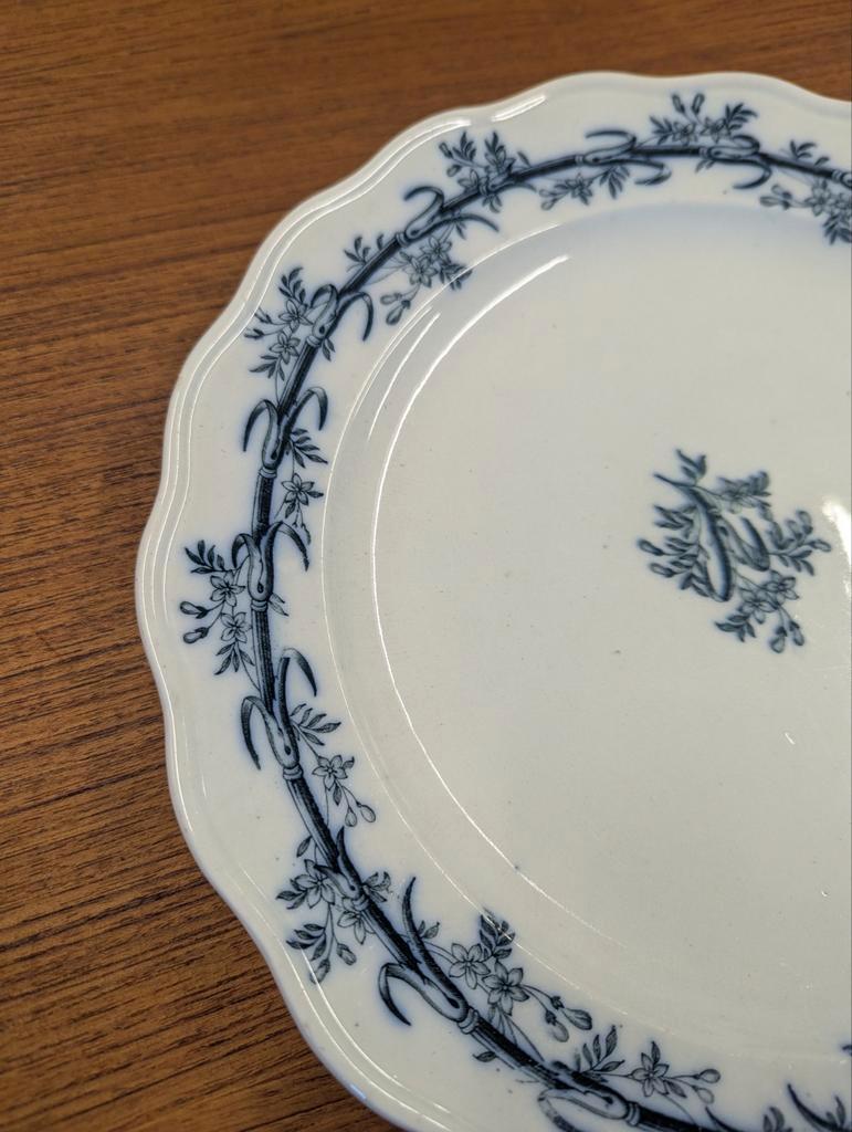 Bwm & Co Antique English Dinner Plate image 7