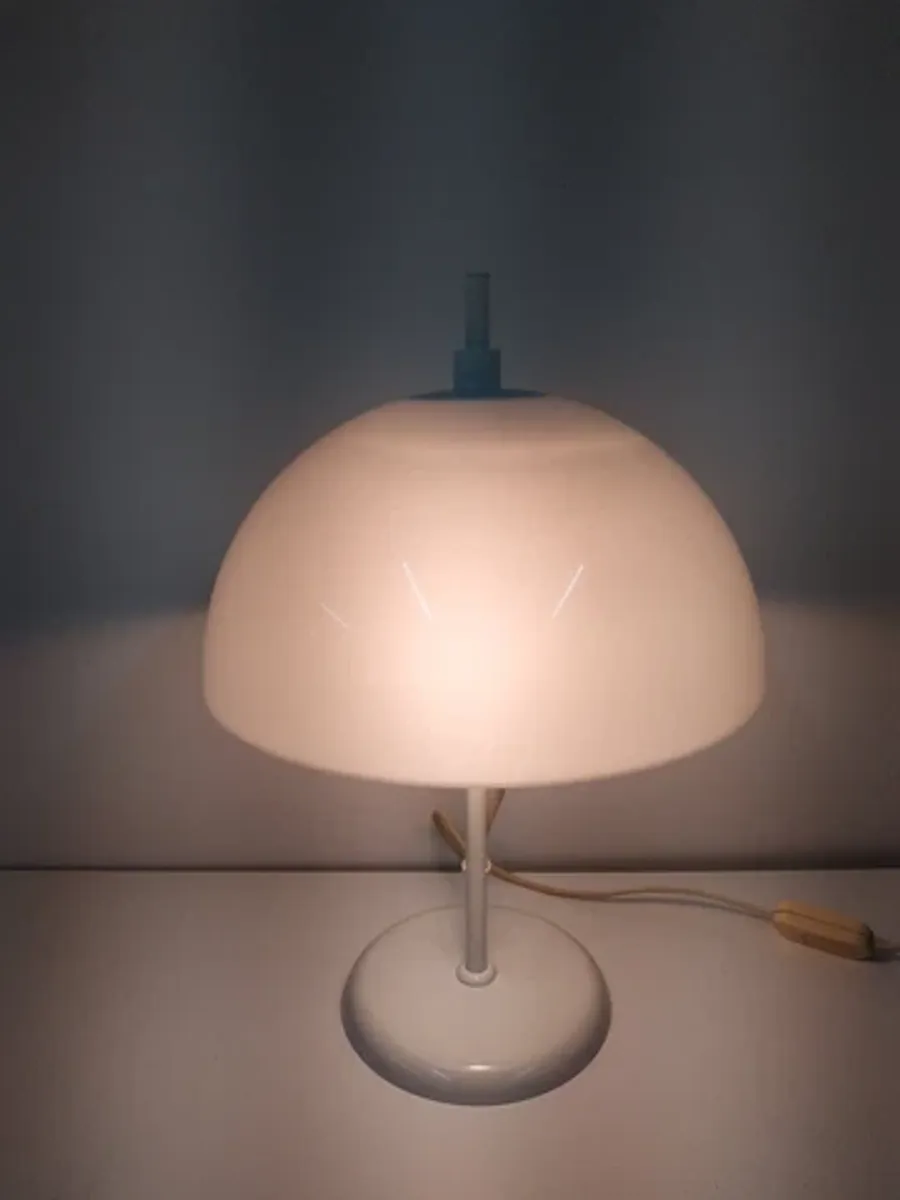 Vintage Jaren 70 Mushroom Tafellamp (2 Spots) image 7