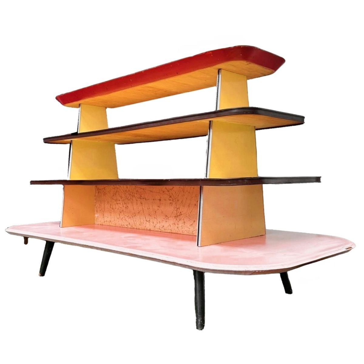 Vintage Gondola Display Winkelstelling Retro Jaren 50 image 6