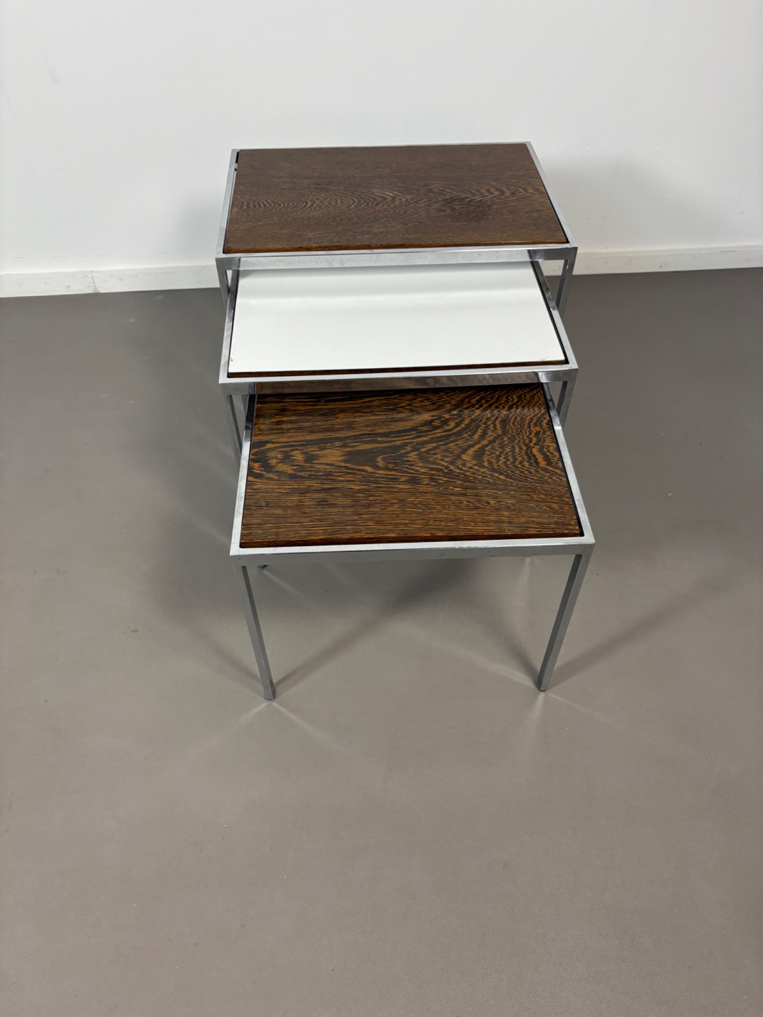 Sett Off 3 Sidetables With Reversibel Top Design Cees Braakman For Pastoe image 4