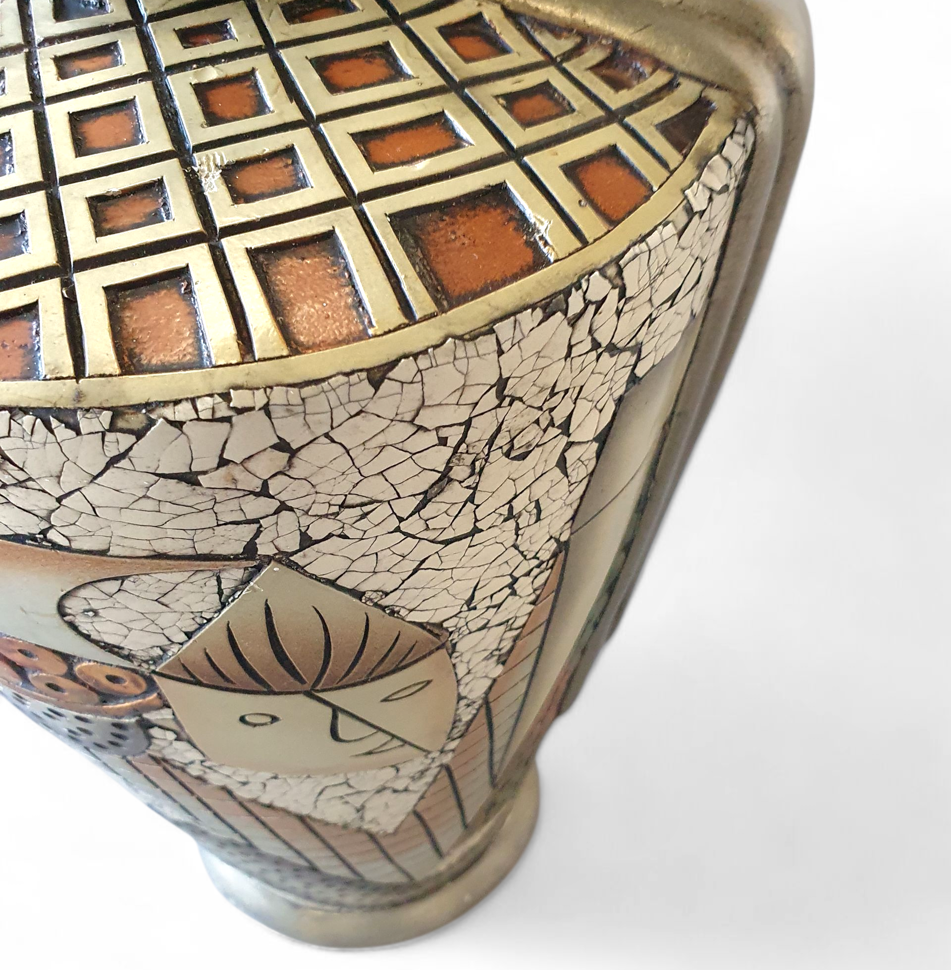 Alexander Kalifano / Modern Impressionist Art Vase Lamps / Circa 1980s image 17