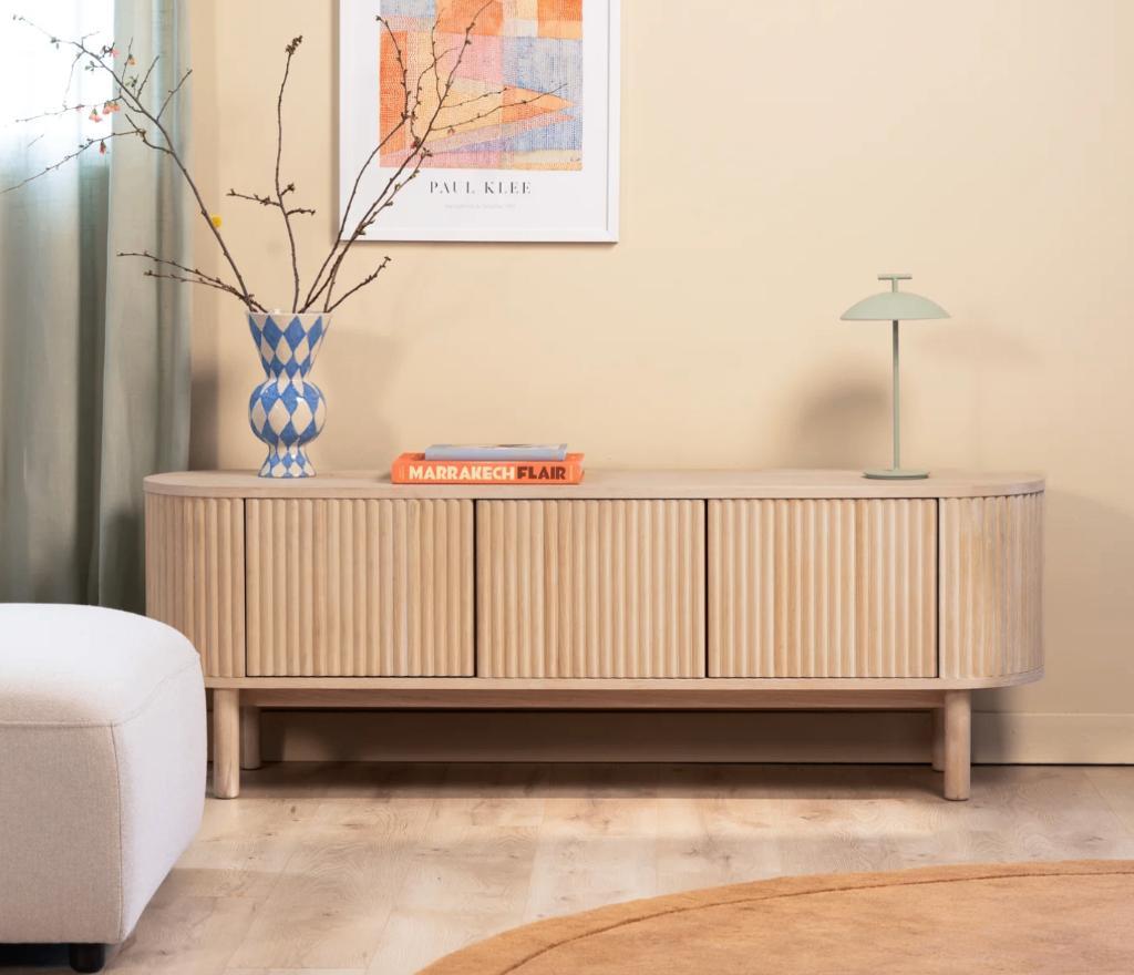 By fonQ | Freya Tv-meubel Licht Eiken image 3