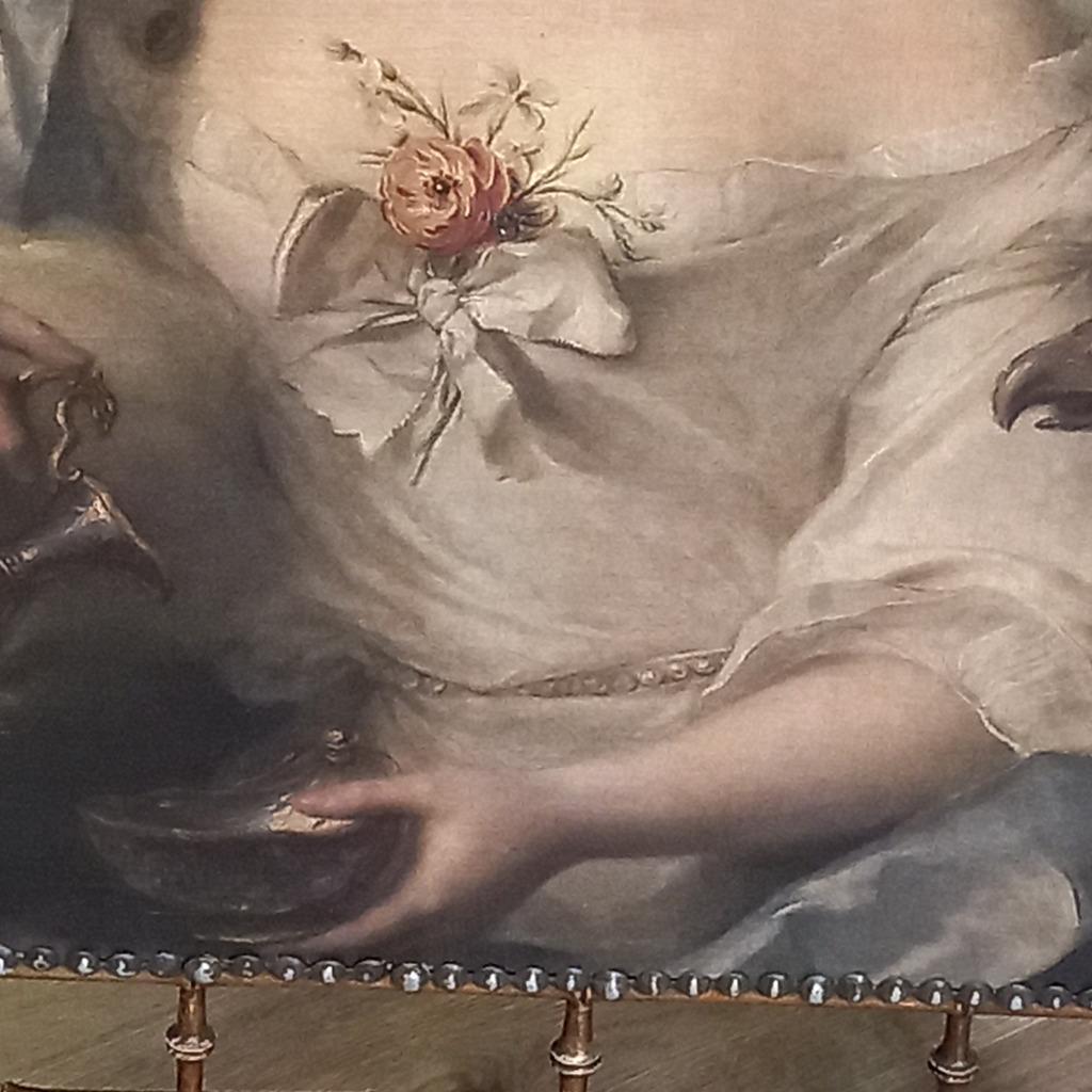 Schitterende Sleets Verguld Antiek Haardscherm image 8