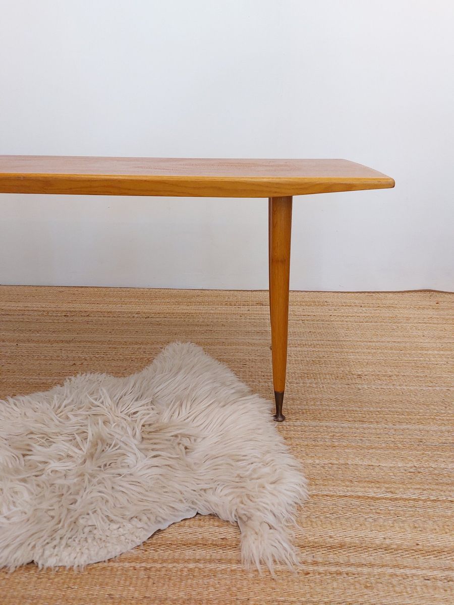 Vintage Salontafel Ronde Poot 60s image 3