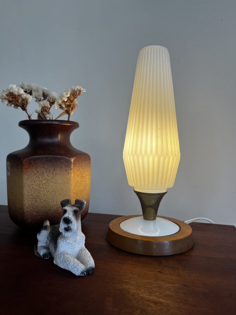 Fifties Opaline Table Lamp image 7