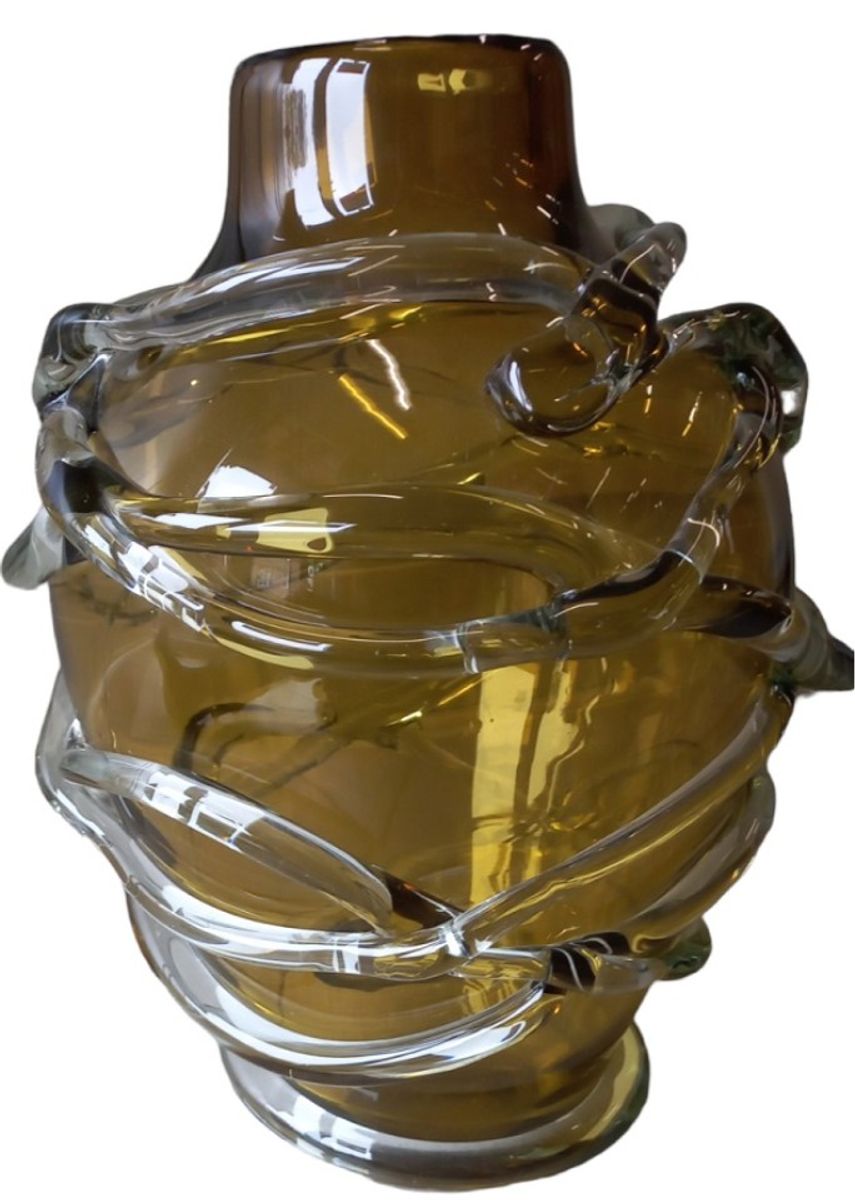 Venetian Modern Glass Grote Vaas. image 2
