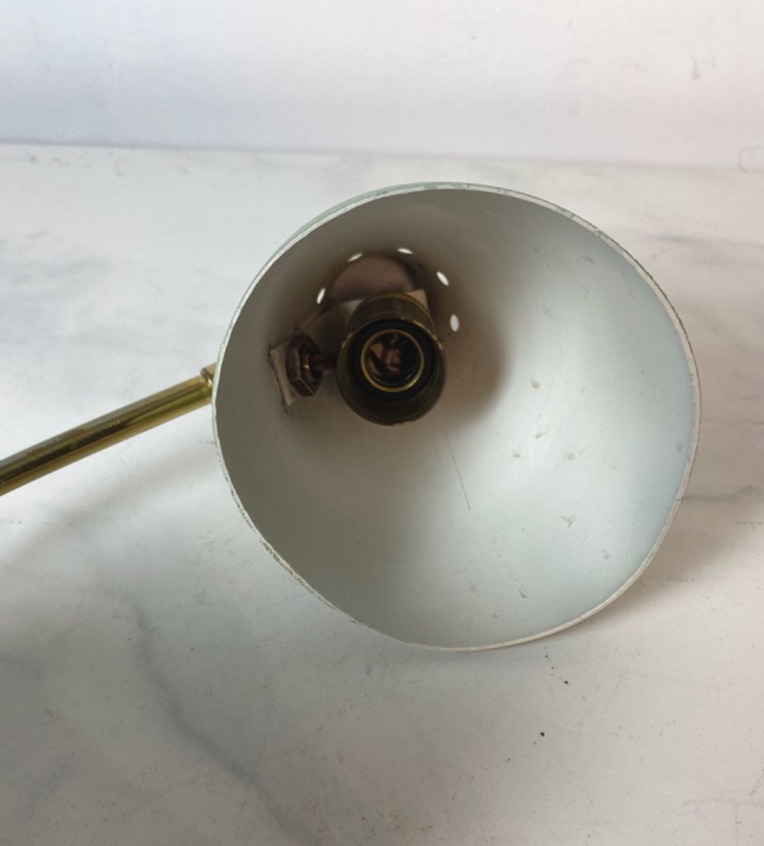 50s Groen Lampje, Vintage 1950. image 4