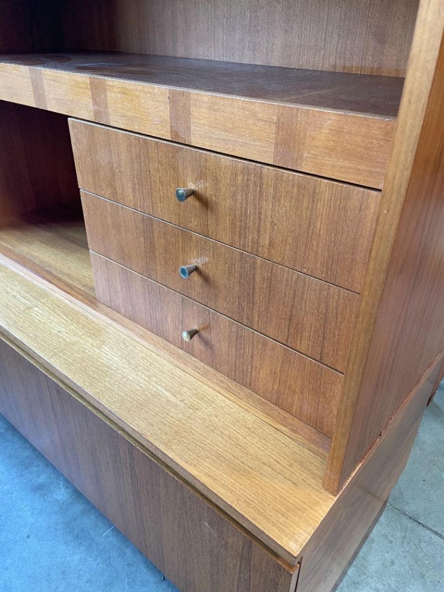 Vintage Zweeds Wandmeubel / Highboard. Royal Board 1970's image 15