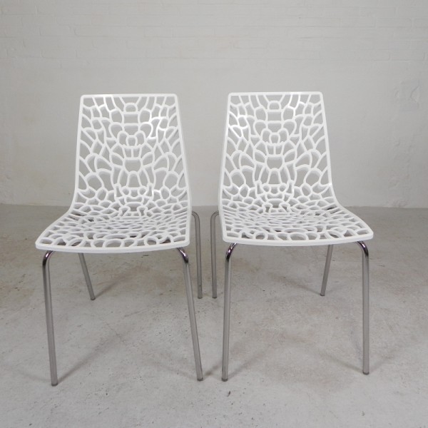 Set Van 2 Design Stoelen Igap , Model Groove, Jaren 2000 image 5