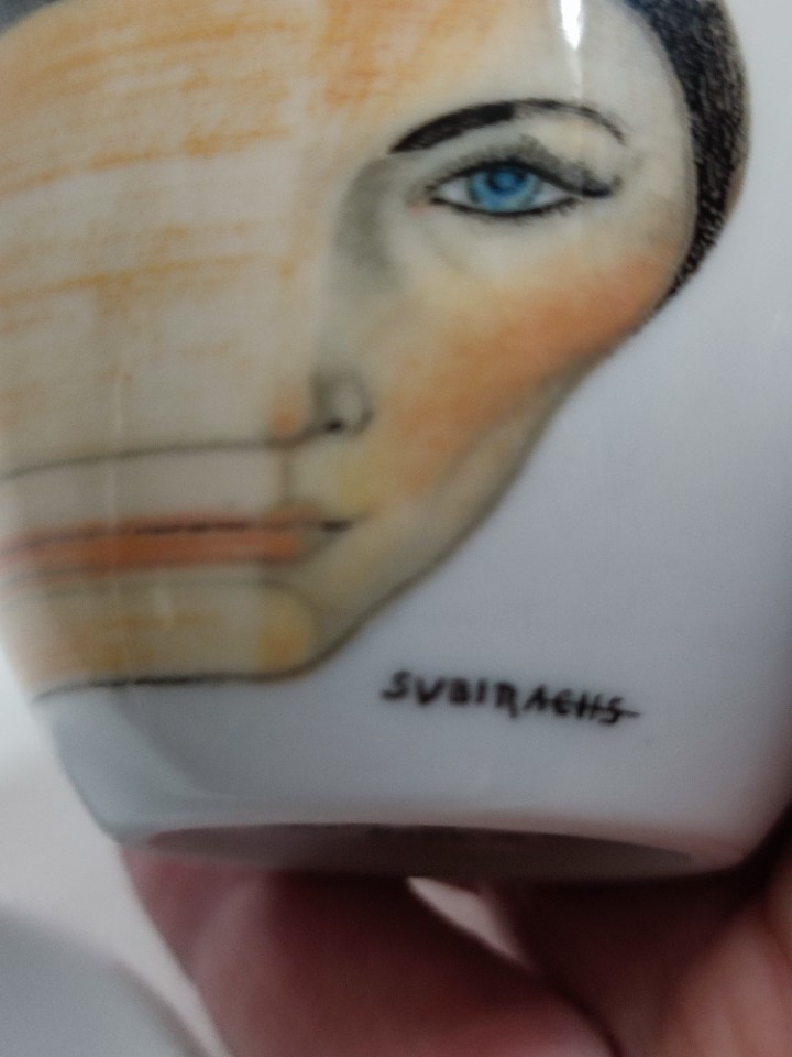 Illy Collection 1998 Limited Edition Josep Maria Subirach Collectors Items Espresso Kop & Schotel image 10