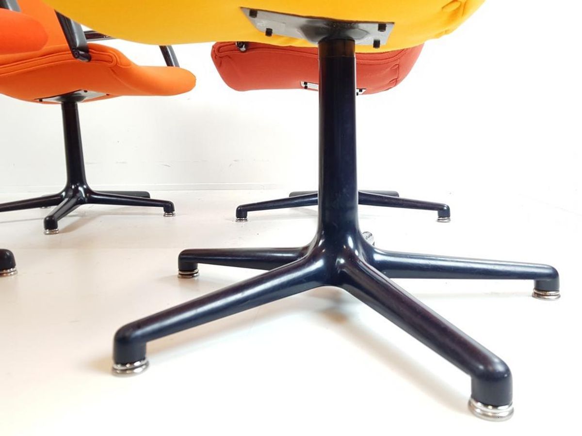 Artifort Bureaustoelen Oranje Setprijs Ploegstof image 7