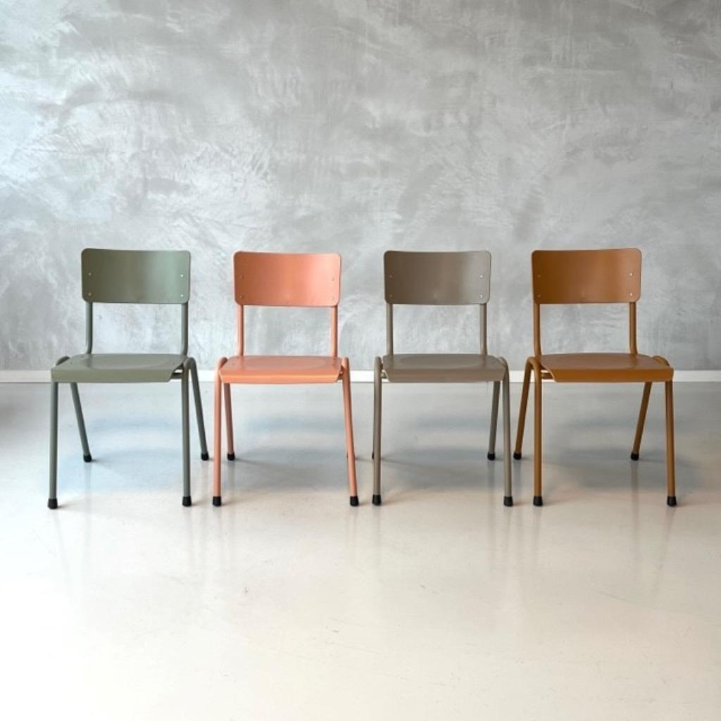 Retro Eettafelstoelen Nieuw Aarde Kleuren Aardetint Prijs Ps image 5