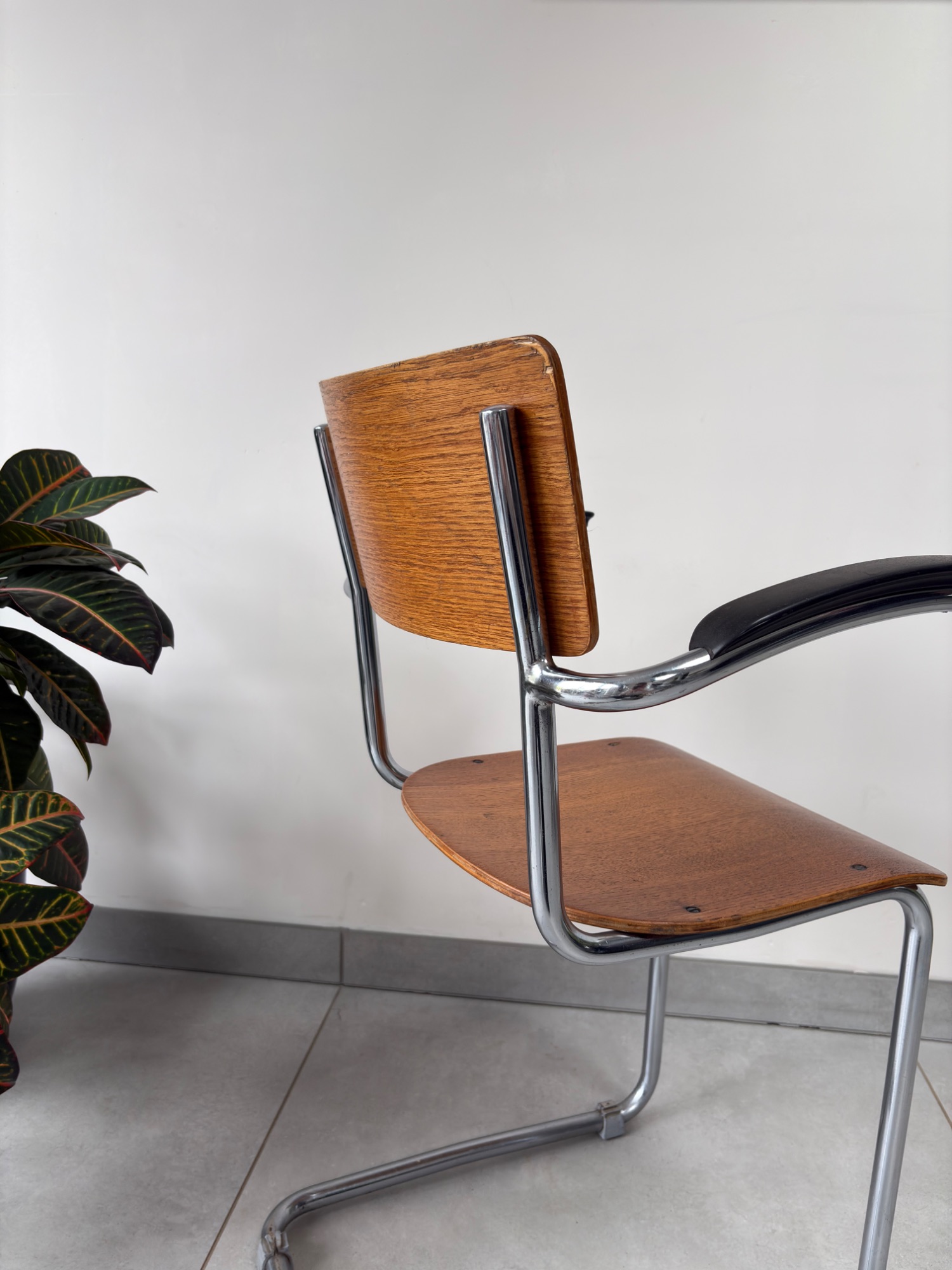 Vintage Buisstoel Bauhaus Stijl image 13