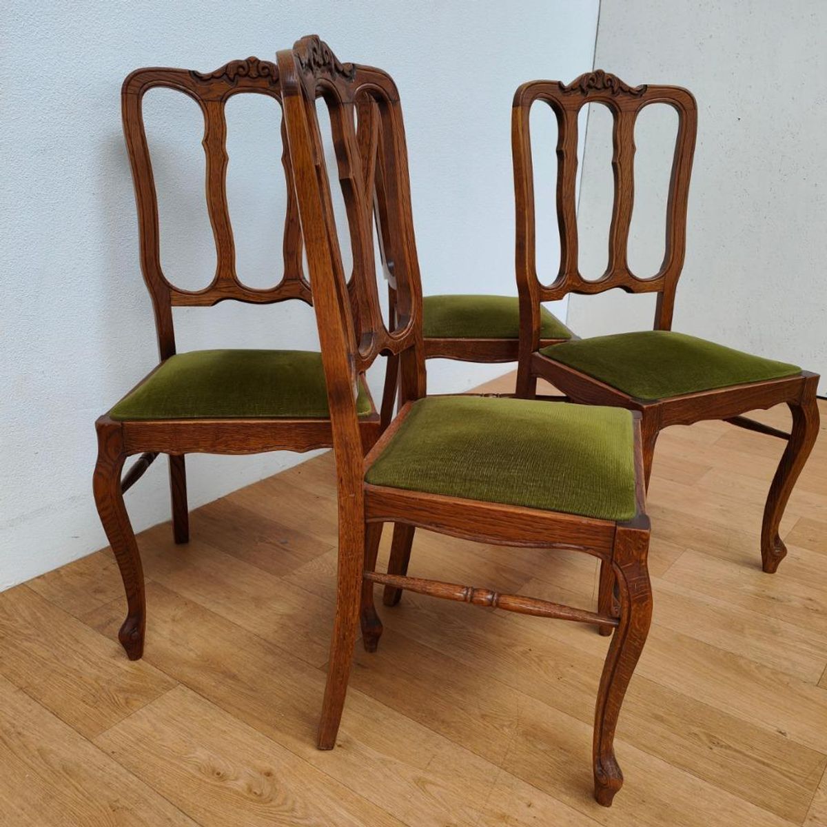Vintage Landelijke Eettafelstoelen Stoelen Eetkamerstoelen Setprijs image 4