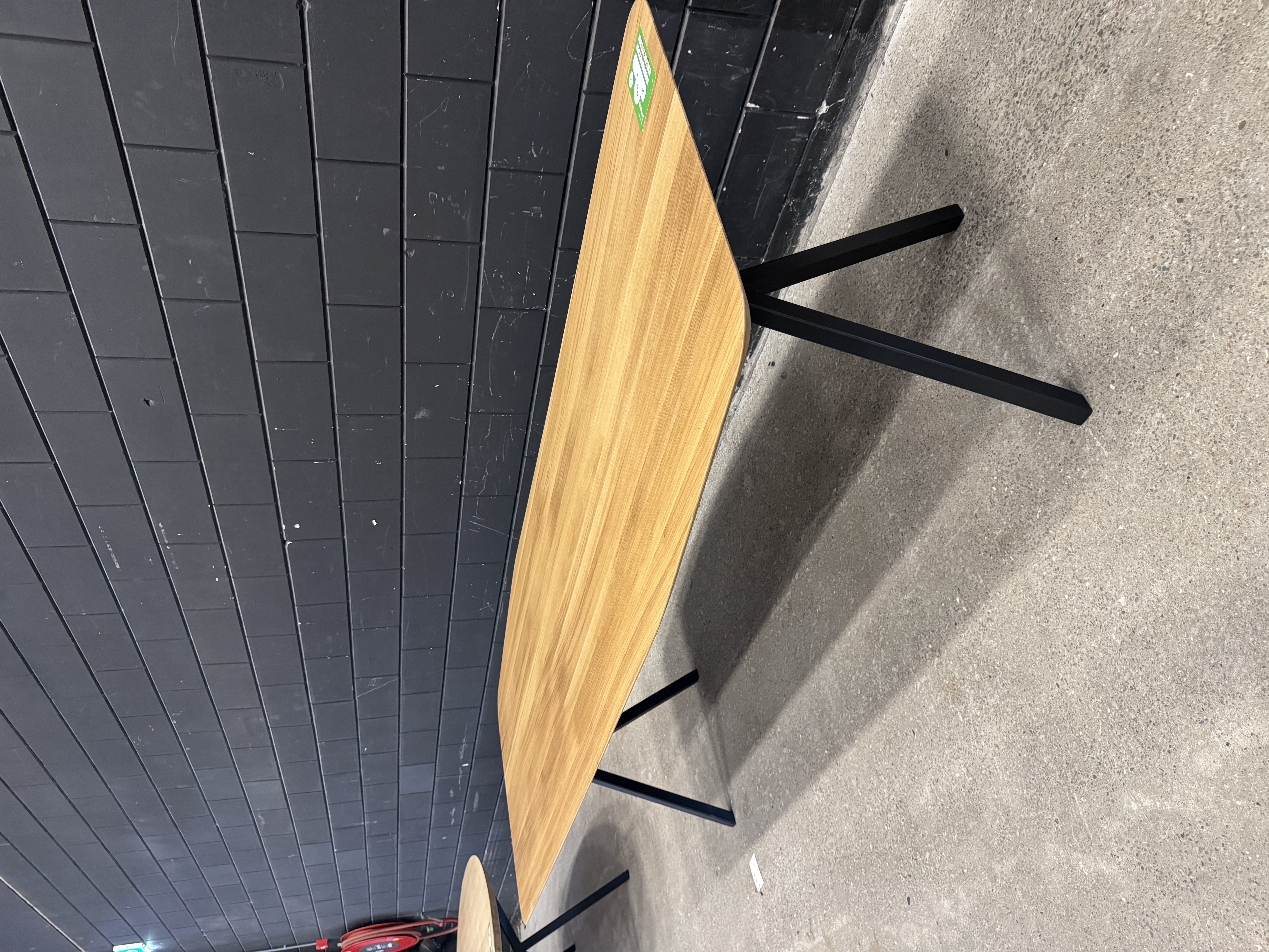 Studio Henk Eettafel Slim X Type Hardwax Olie Naturel, Paper Vorm image 3