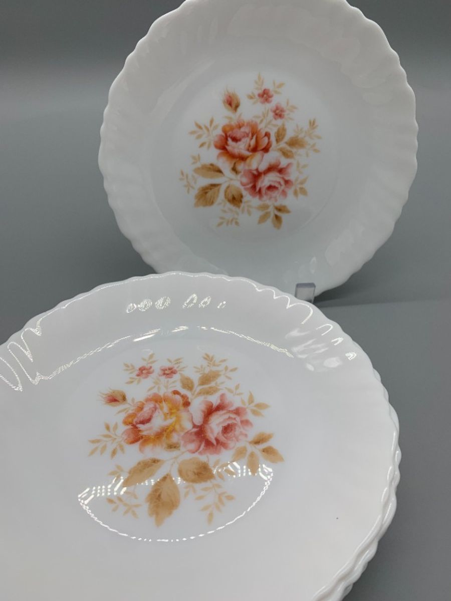 Set Arcopal Ontbijtbordjes Rose 8 Stuks image 4